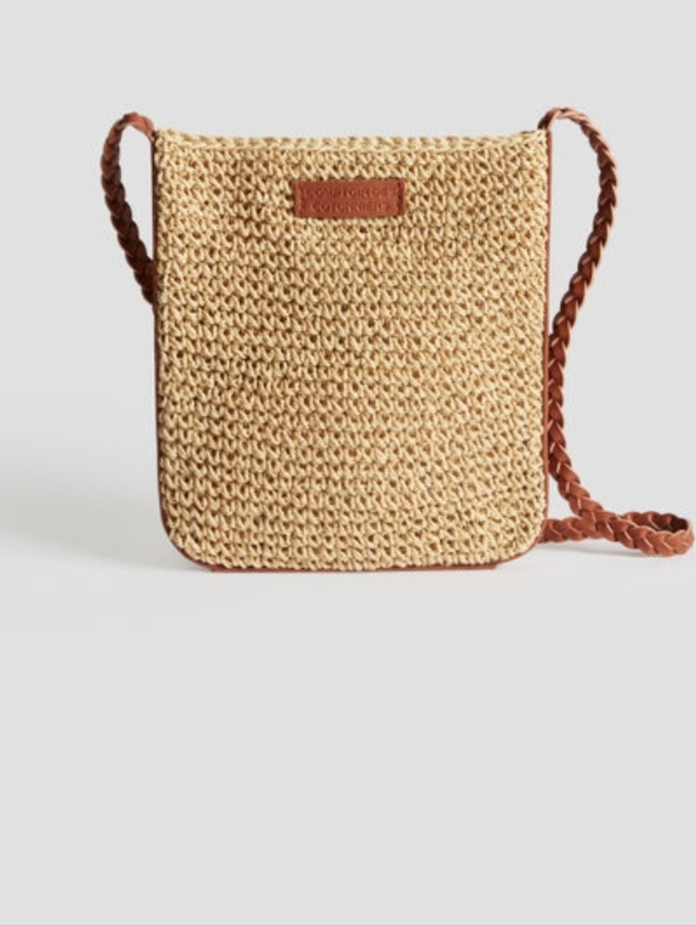 Small crocheted shoulder bag